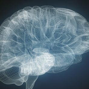 Early dementia symptoms - brain image