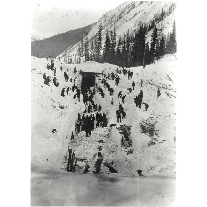 Natural disasters in Canada - Rogers Pass Avalanche of 1910
