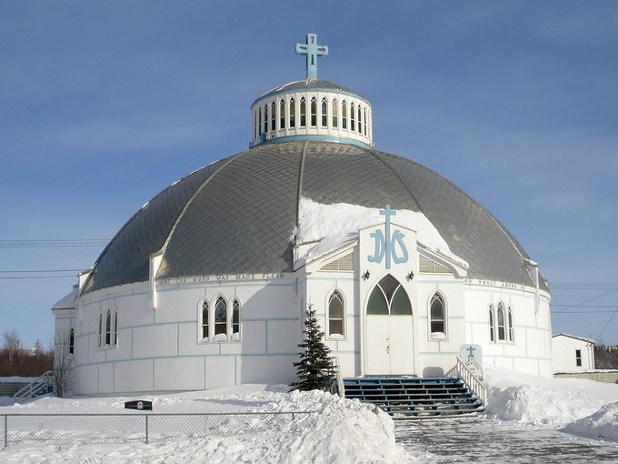 Northwest Territories tourist attractions - Our Lady of Victory Church