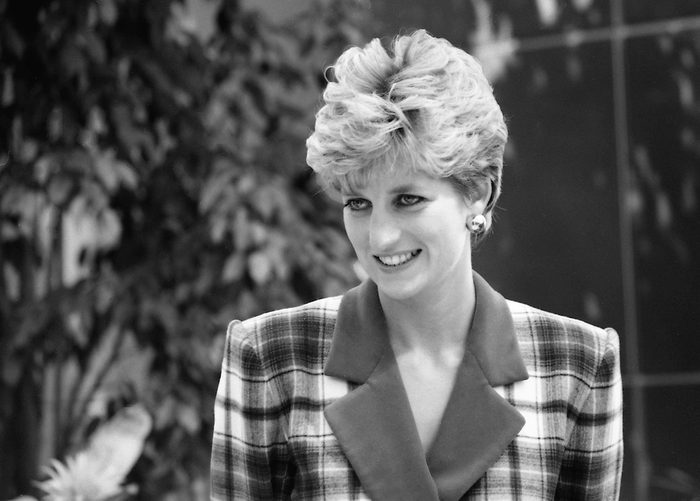 Princess Diana Facts - Black And White Portrait