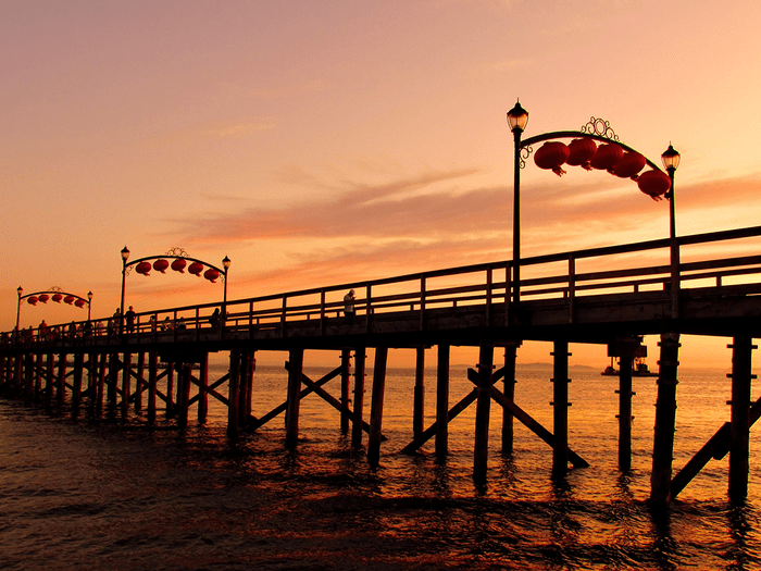 Sunset pictures - pier sunset