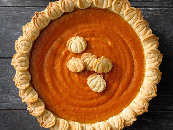 Fall Pie Recipes - Autumn Harvest Pumpkin Pie