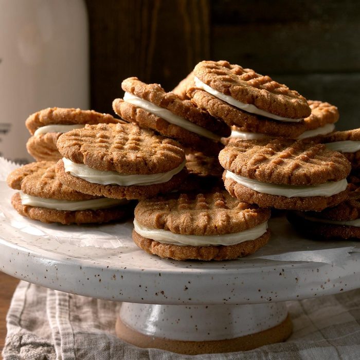 Fall Cookies - Ginger Creme Sandwich Cookies recipe