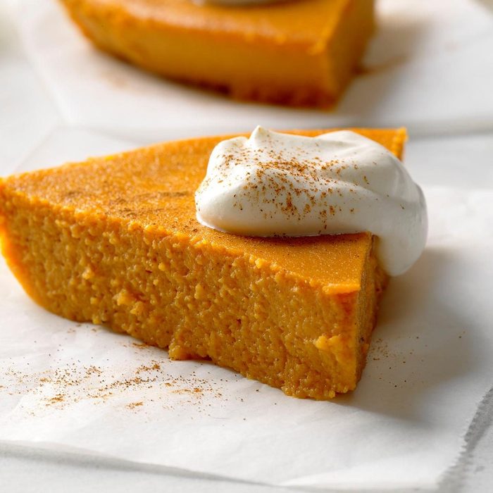 No-Crust Pumpkin Pie