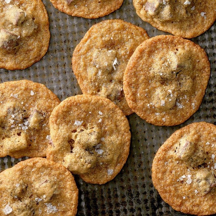 Salted Brown Sugar and Rye Chocolate Chip Cookies recipe