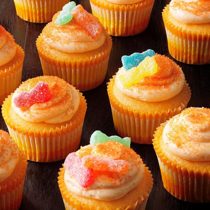 Sour Candy Cupcakes
