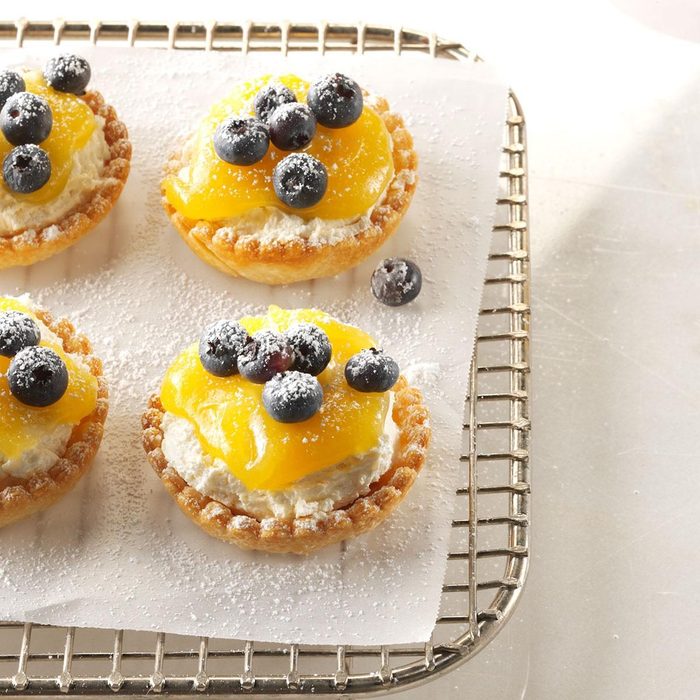 Tart Recipes- Lemon Cheesecake Tarts