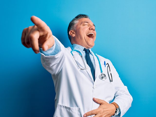 Funny doctor jokes - laughing doctor