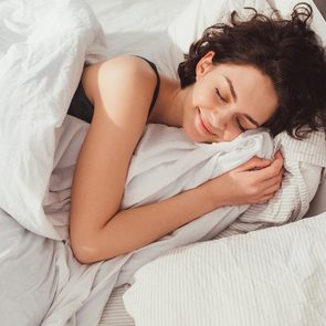 How to get a good night's sleep - woman sleeping well