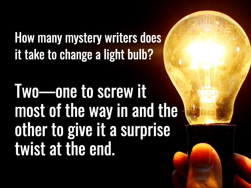 Light Bulb Jokes - Mystery Writers