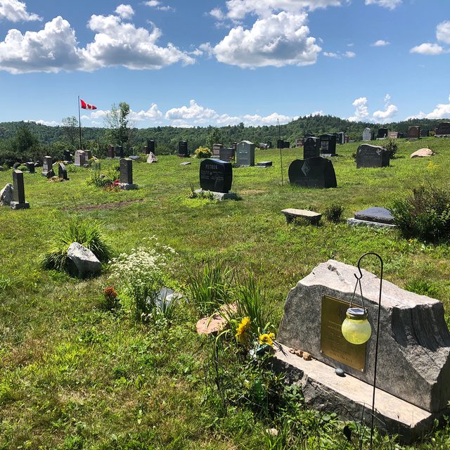 MacLaren Cemetery in Wakefield, Quebec