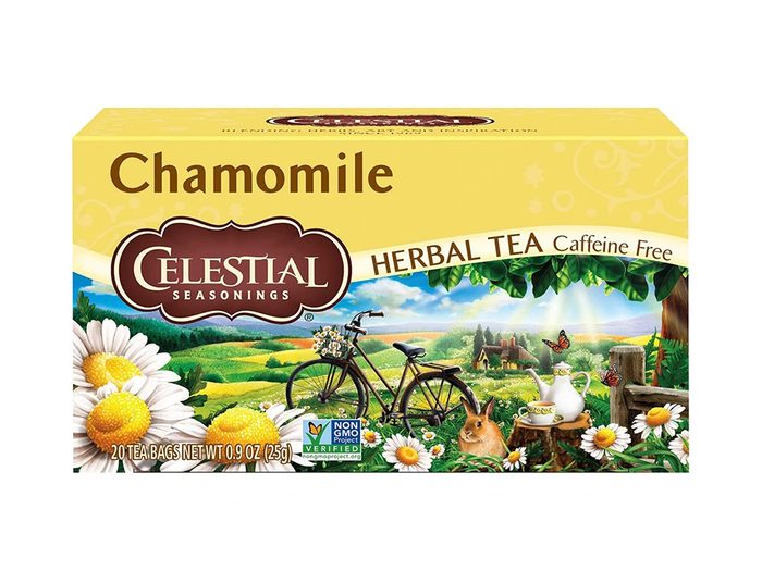 Sleep aids - Celestial Seasonings chamomile tea