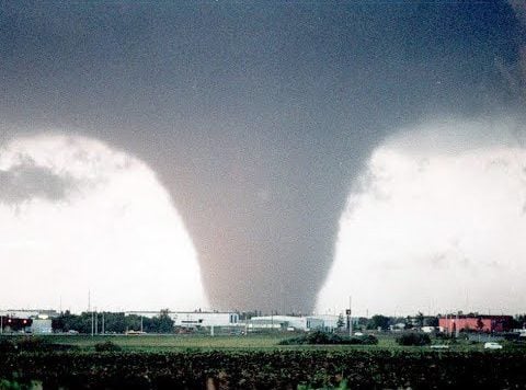 Worst tornado in Canada - Black Friday Tornado in Edmonton 1987