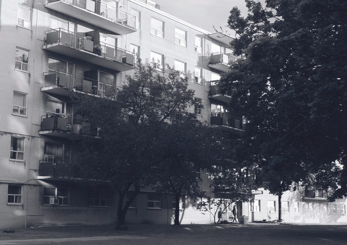 Pandemic eviction crisis - Toronto apartment building