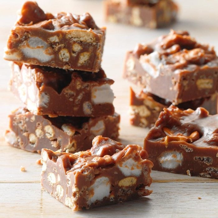 Chocolate Marshmallow Peanut Butter Squares