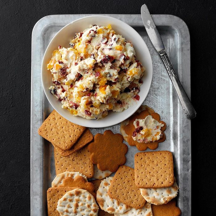 Thanksgiving appetizers - Cranberry Cream Cheese Spread