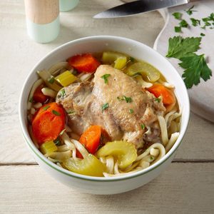 Grandma’s Pressure-Cooker Chicken Noodle Soup