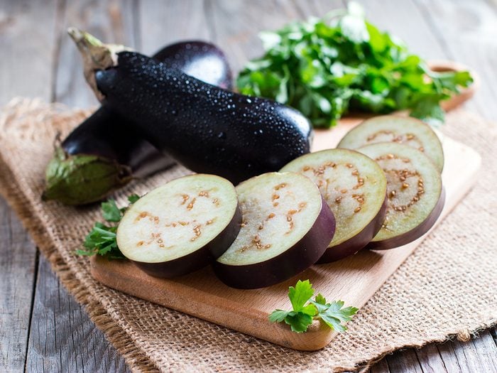 Antioxidant foods - eggplant