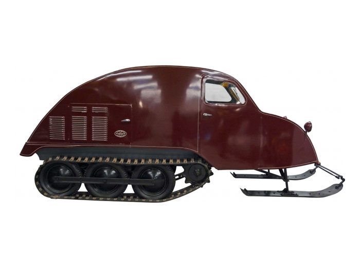 Canadian artifacts - J. Armand Bombardier Museum of Ingenuity - B7 Snowmobile