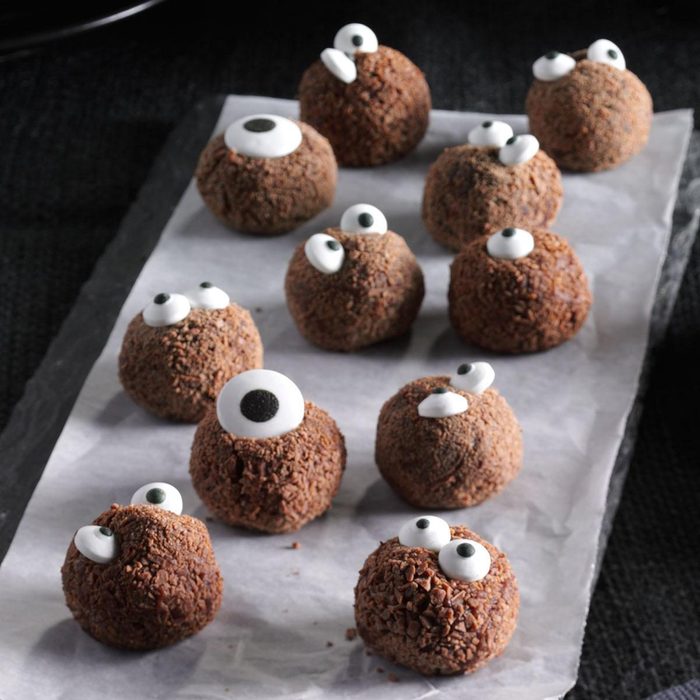 Halloween candy recipes - Spiced Chocolate Truffles