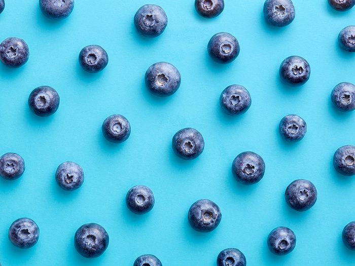 Healthiest fruits - blueberries