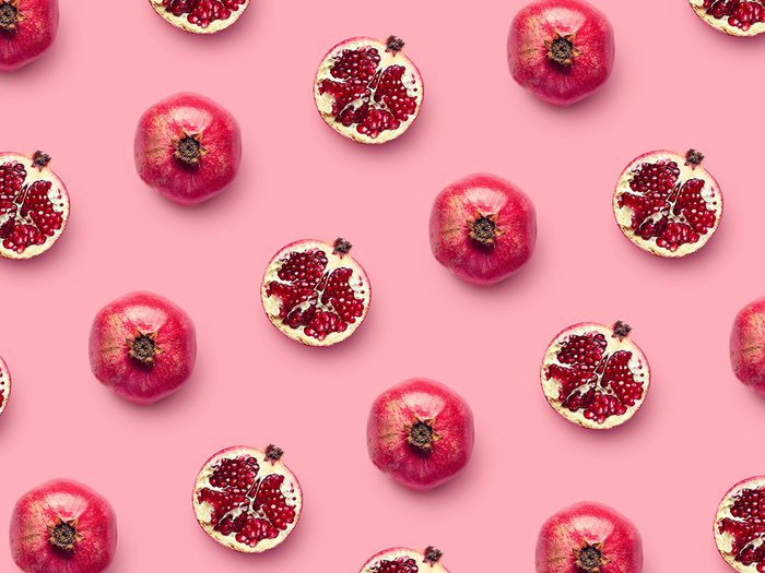 Healthiest fruits - pomegranates