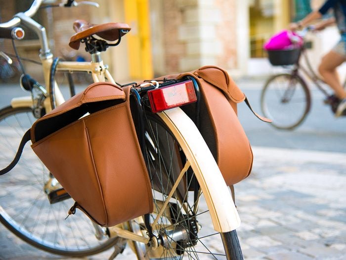 How to buy a bike - Bicycle accessories like panniers, lights and mudguards