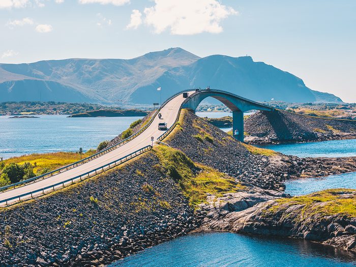 Most dangerous roads in the world - Atlantic Road, Norway