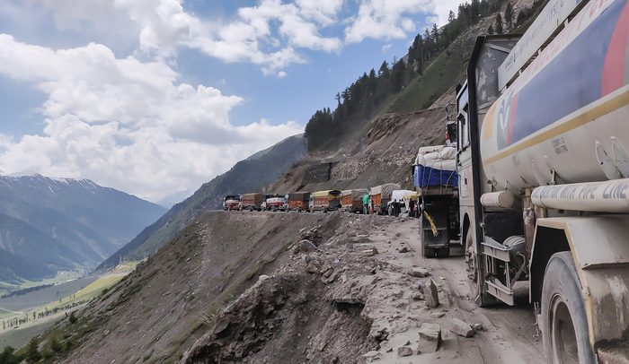 Most dangerous roads in the world - Zojila Pass, India