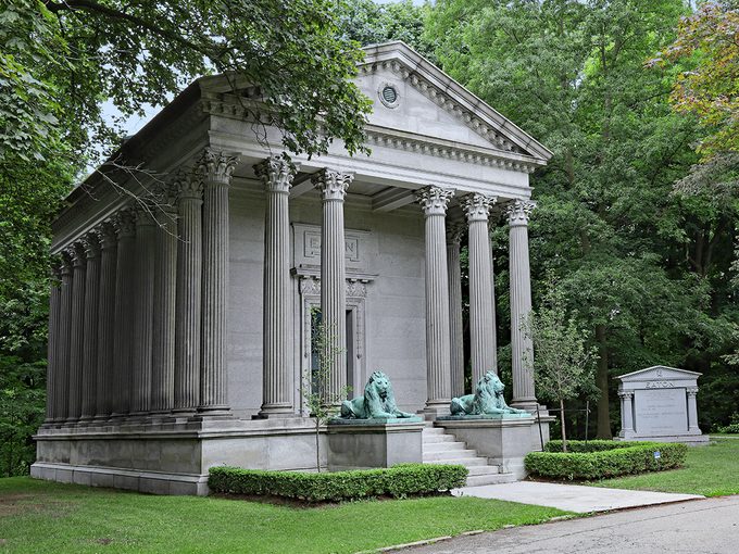 Mount Pleasant Cemetery - Eaton Mausoleum