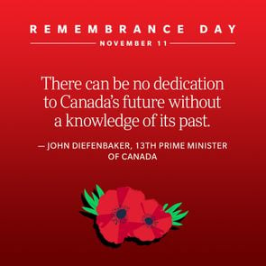 Remembrance Day Quotes - Diefenbaker