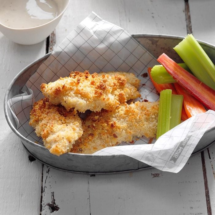 air fryer dinner recipes - Everything Bagel Chicken Strips Exps Sdam18 227183 B12 01 1b 10