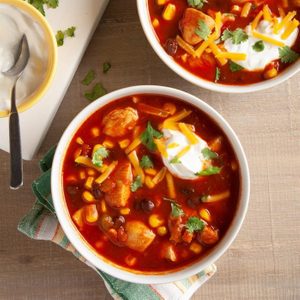 Mexican-Inspired Chicken Soup