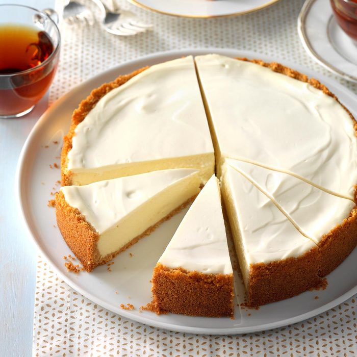 Old World Ricotta Cheesecake Feature
