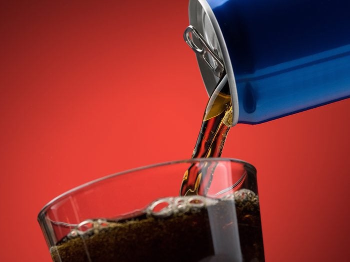 Artificially sweetened drink - diet soda