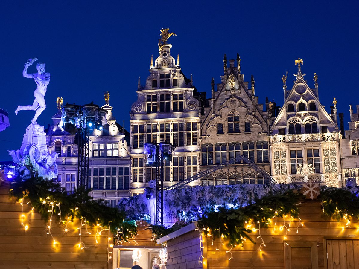 Рождество в Антверпене, Бельгия