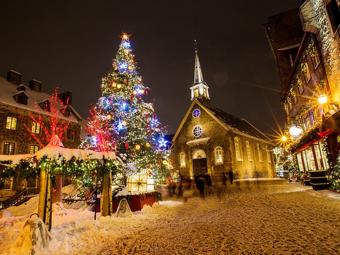 Christmas in Canada - Quebec City