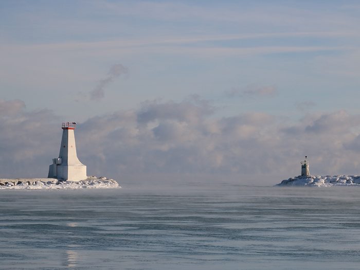 Cobourg Harbour Lighthouse