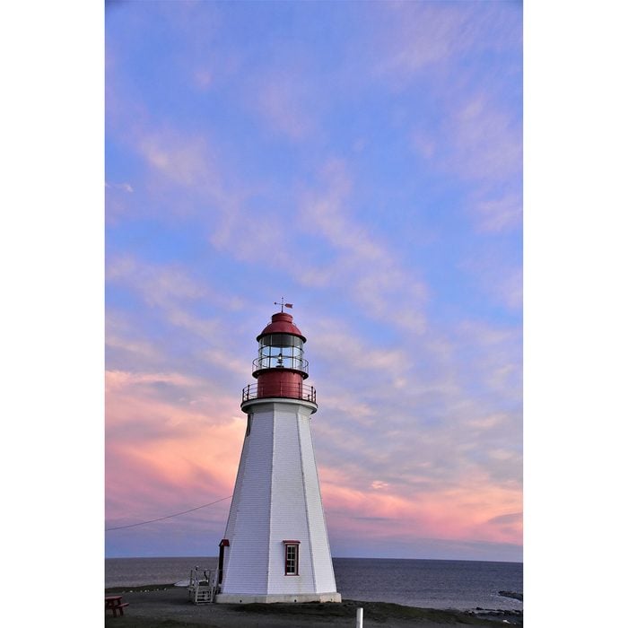 Port Aux Choix Lighthouse Newfoundland Canada