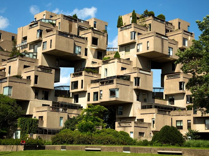 Unique architecture - Habitat 67, Montreal