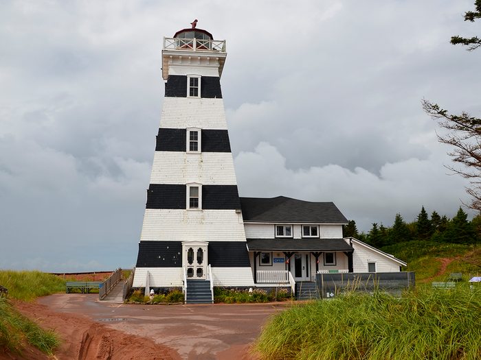 West Point Lighthouse in PEI Canada