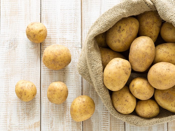 White potatoes health benefits