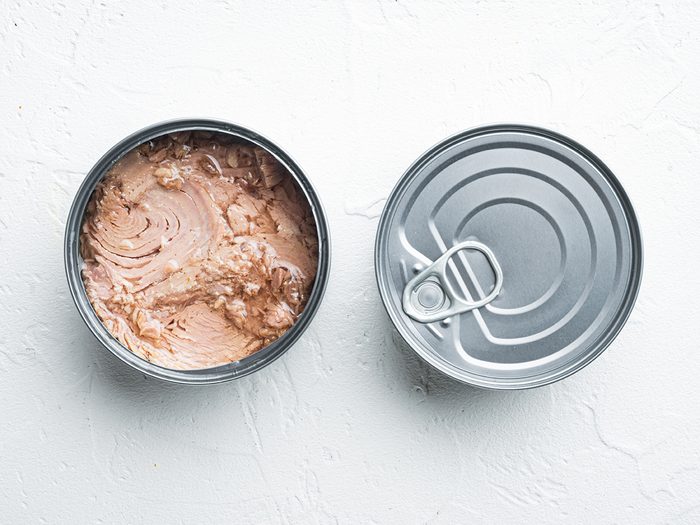 Worst foods for your brain - canned tuna