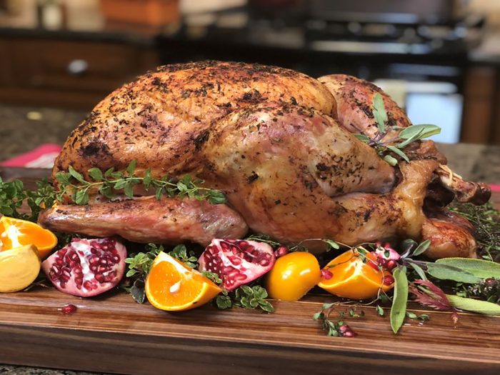 Christine Cushing   Dry Brined Whole Turkey With French Herbs And White Wine