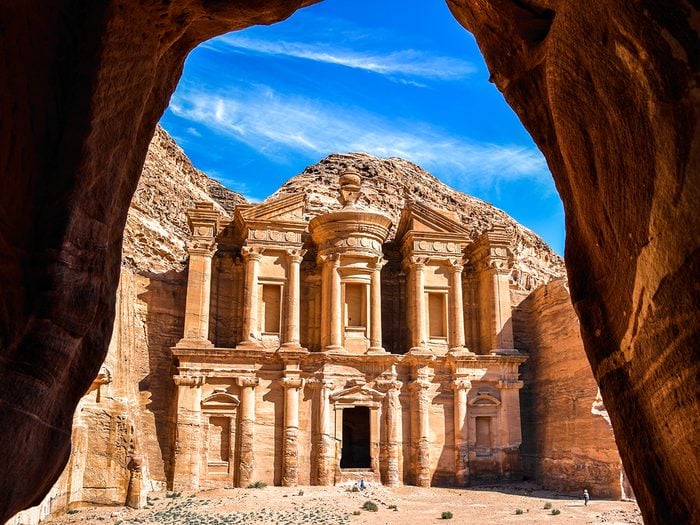 Ancient architecture - Petra in Jordan