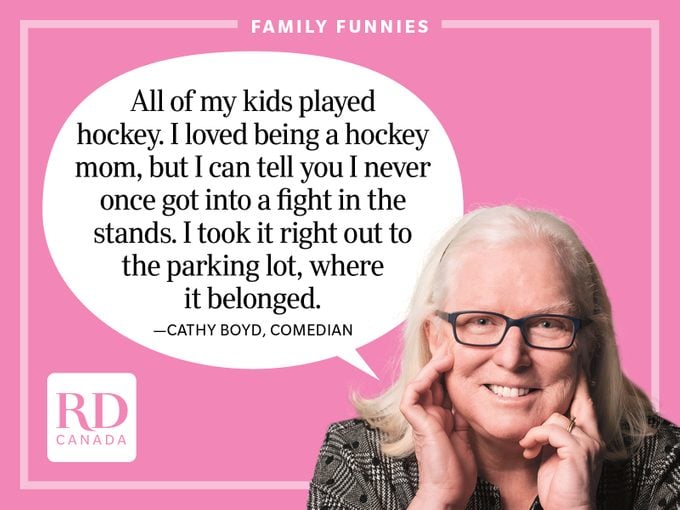 Funny family jokes - Cathy Boyd