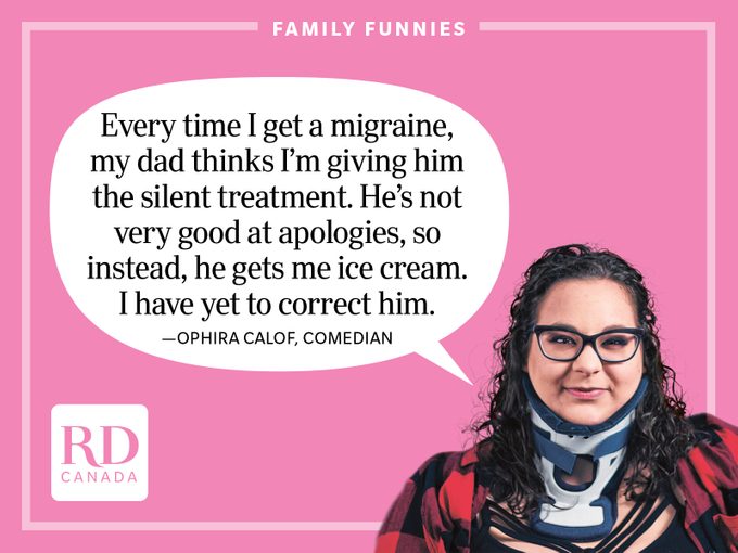 Funny family jokes - Ophira Calof
