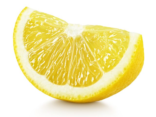 Lemon wedge
