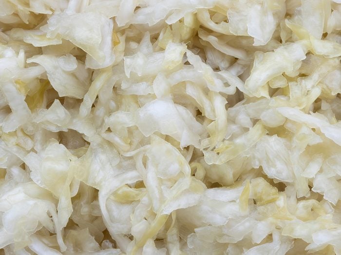 Natural laxatives - sauerkraut