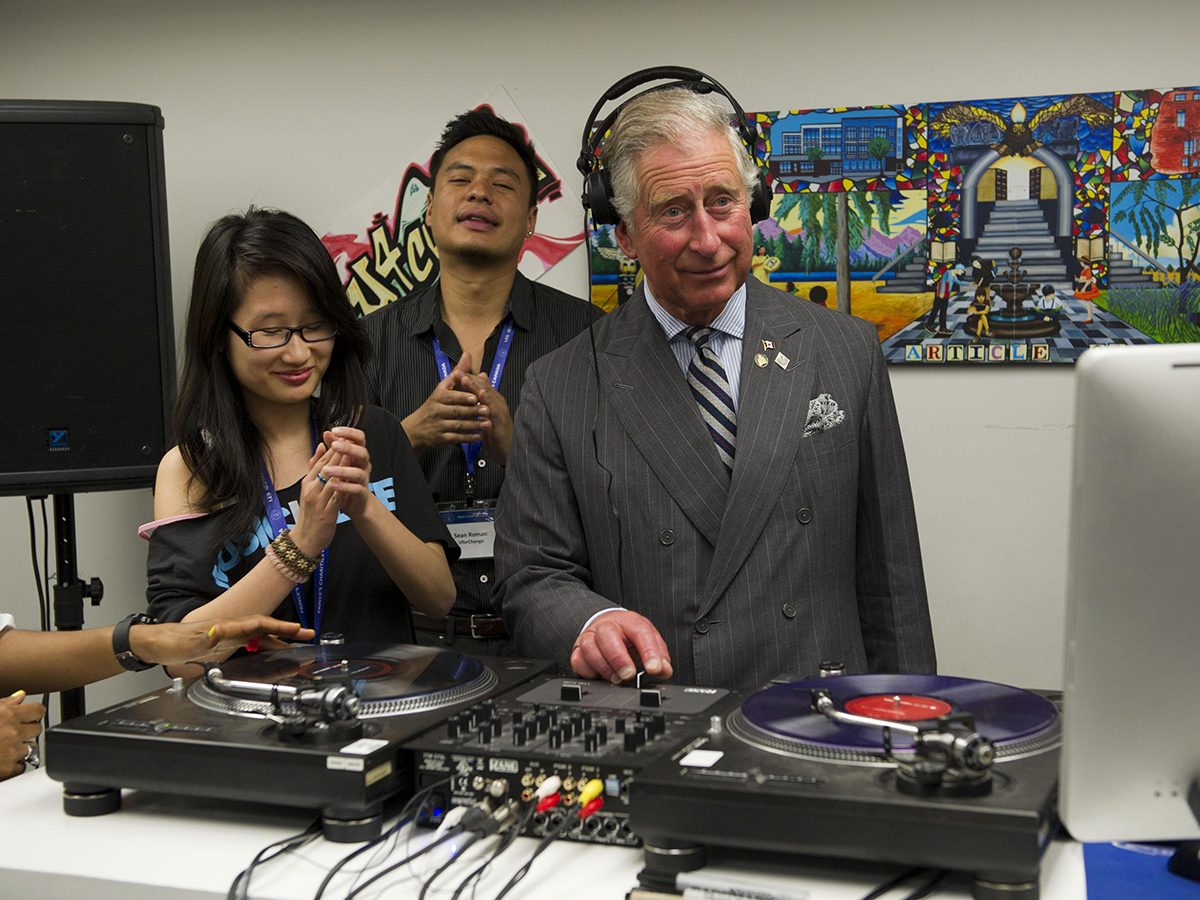 Prince Charles in Canada - Learning to DJ in Toronto